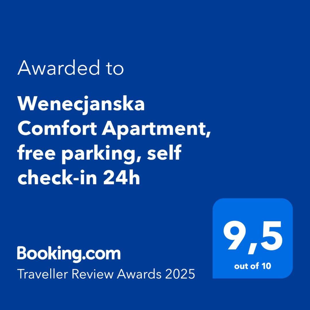 Wenecjanska Comfort Apartment, Free Parking, Self Check-In 24H ポズナン エクステリア 写真